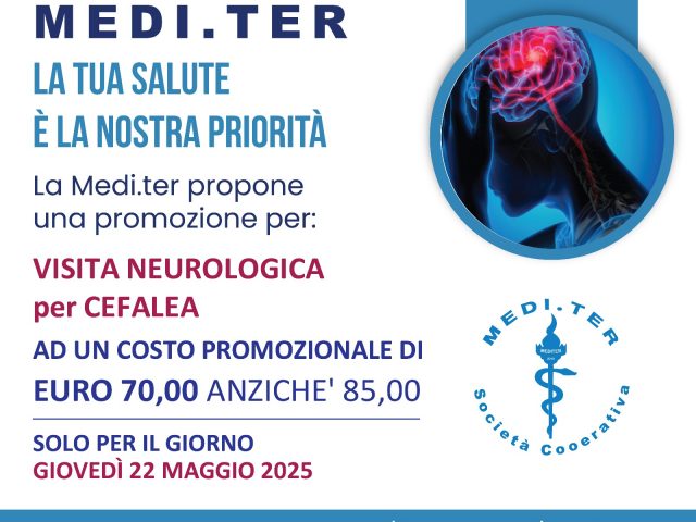 Promozione visita NEUROLOGICA per CEFALEA