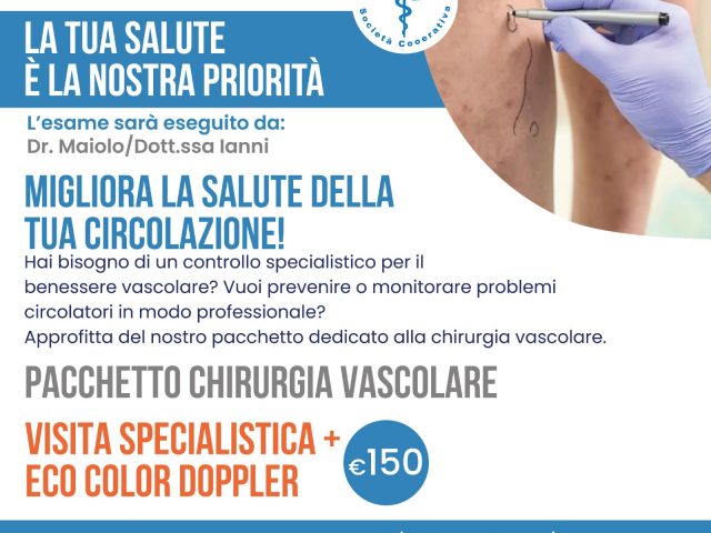 PACCHETTO CHIRURGIA VASCOLARE