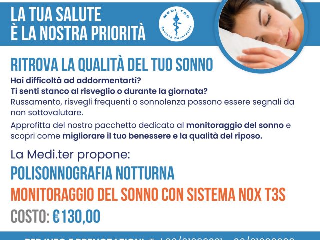 RITROVA LA QUALITÀ DEL TUO SONNO